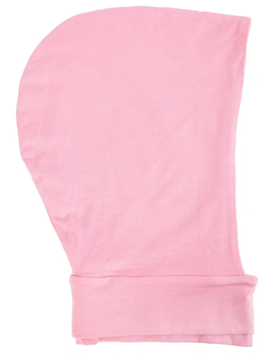 Raf Simons Logo-embroidered Balaclava In Pink