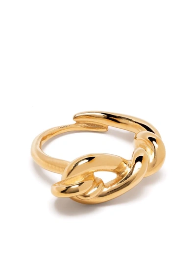Shop Annelise Michelson Eden Pinky Ring In Gold