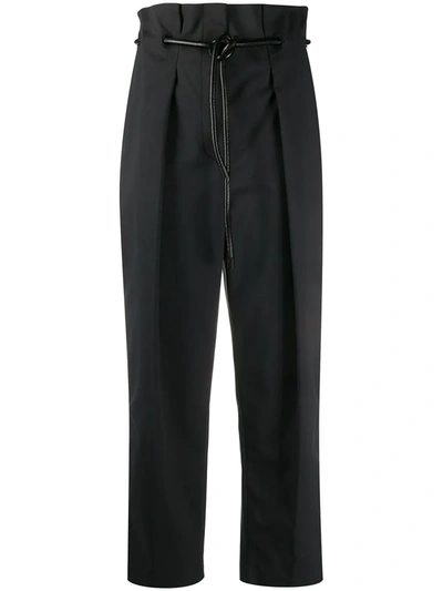 Shop 3.1 Phillip Lim / フィリップ リム Origami Pleated Trousers In Schwarz