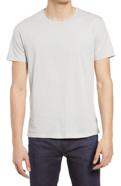 Shop Atm Anthony Thomas Melillo Cotton Crewneck T-shirt In Grey