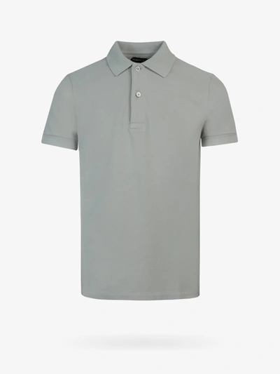 Shop Tom Ford Polo Shirt In Green