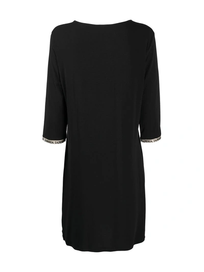 Shop La Perla Imagine Short Robe In Black