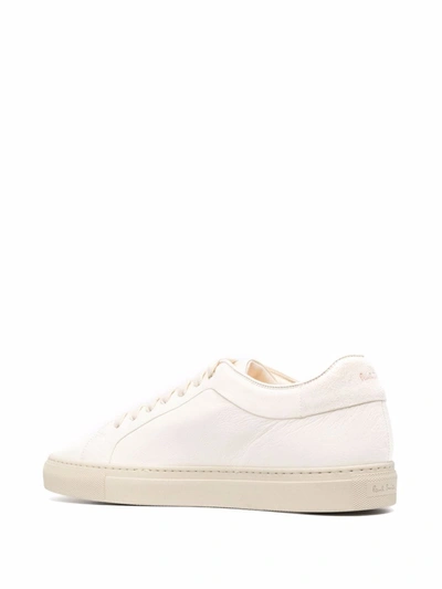 Shop Paul Smith Low-top Leather Sneaker In White