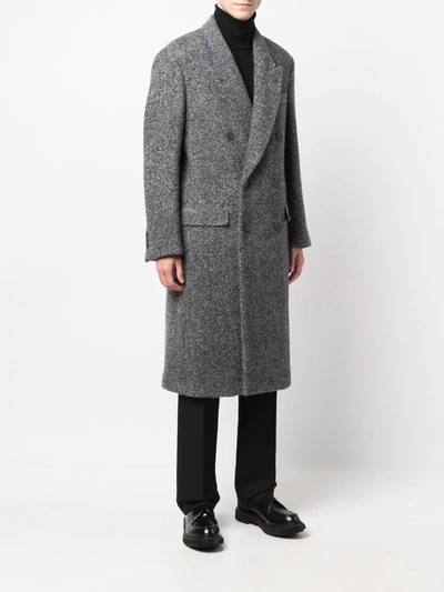 Shop Fendi Coats Grey