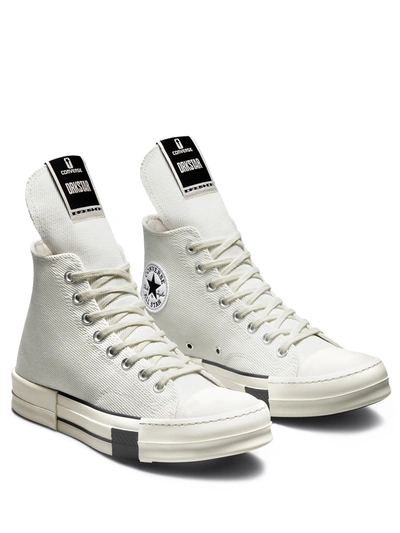 Shop Rick Owens Drkshdw Converse X Drkshdw Sneakers In White