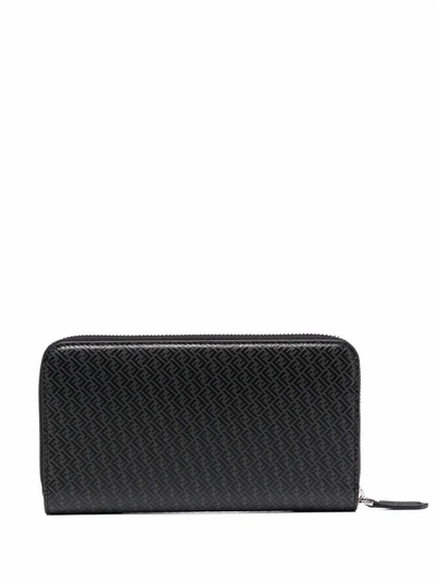 Shop Fendi Leather Wallet In Black
