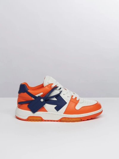 Shop Off-white Out Of Office Sneakers In Orange