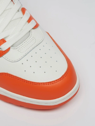 Shop Off-white Out Of Office Sneakers In Orange