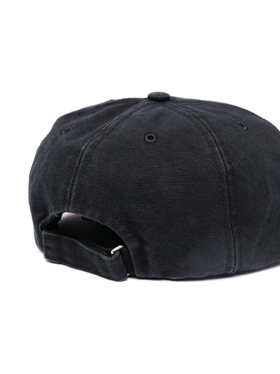 Shop Off-white Logo Baseball Hat In Black