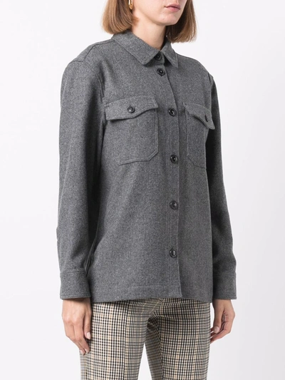 Shop Tommy Hilfiger Shirts Grey