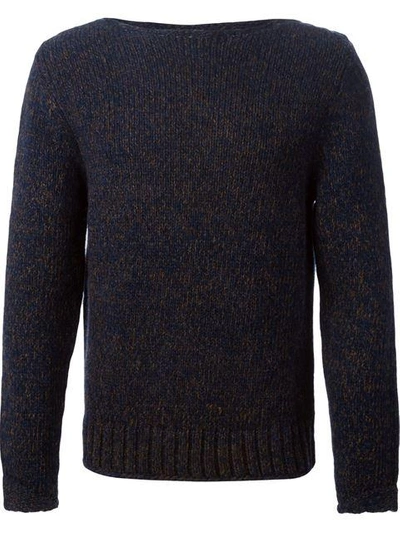 Shop Maison Margiela Fleck Knit Sweater