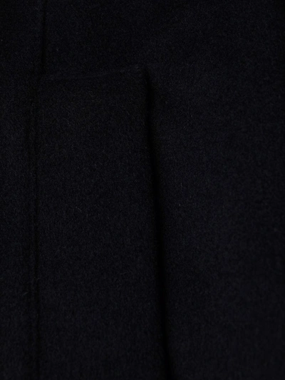 Shop Woolrich Wool Blend Trench Coat In Blue