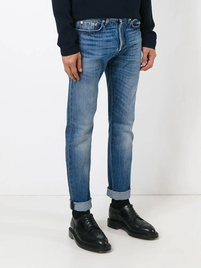 Shop Valentino Slim Fit Jeans