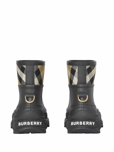 Shop Burberry Ryan Boots In Black
