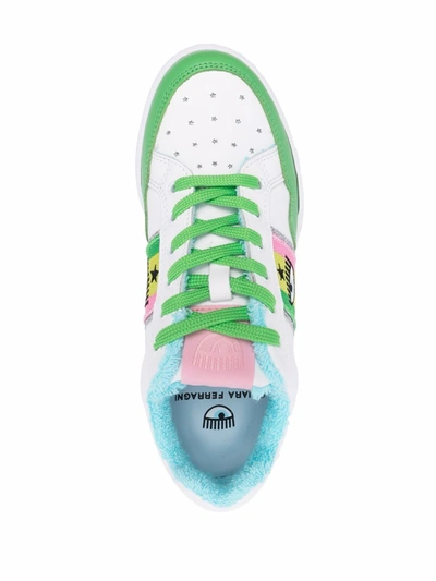 Shop Chiara Ferragni Low Cf1 Sneakers In Multicolor