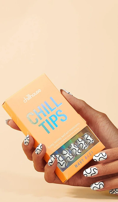 Shop Chillhouse Wavy Baby Chill Tips Press-on Nails