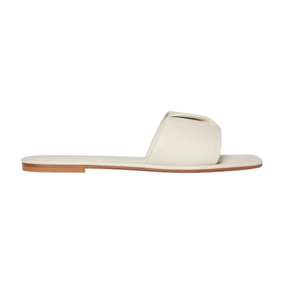 Shop Elleme Fold Sandal In White