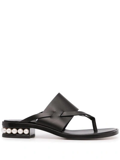 Shop Nicholas Kirkwood Casati 35mm Sandals In Black