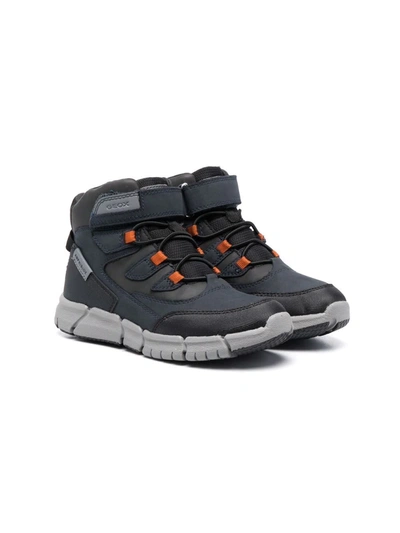 Geox Flexyper Boots In Grey