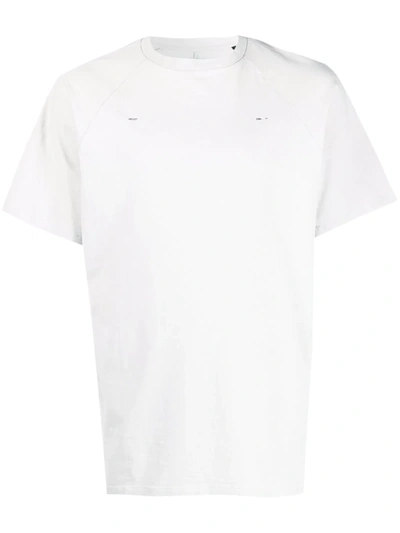 Shop Heliot Emil Logo Crew-neck T-shirt In Grey