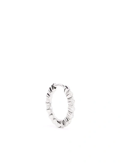 Maria Black True Romance 10 Huggie Earring In Silver