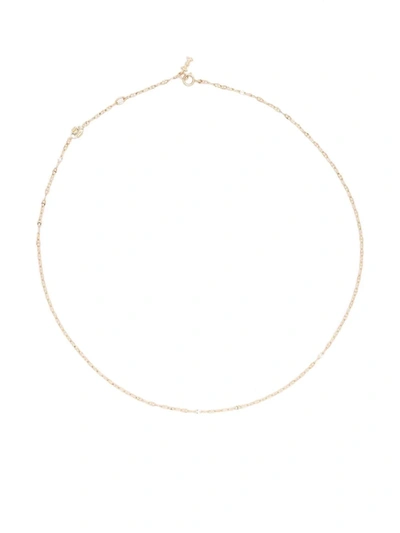 Shop Maria Black Vertigo Easy Virtue Necklace In Gold