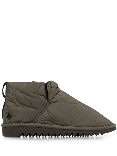 Shop Rag & Bone Eira Quilted Boots In Green