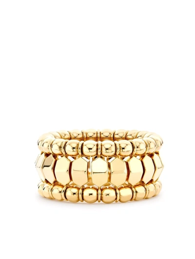 Shop Pragnell 18kt Yellow Gold Bohemia Expandable Ring