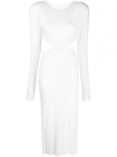 Shop Manurí Patricia On Saturday Night Dress In White