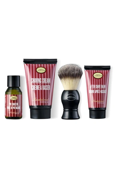 Shop The Art Of Shaving Travel Size Sandalwood Shaving Kit
