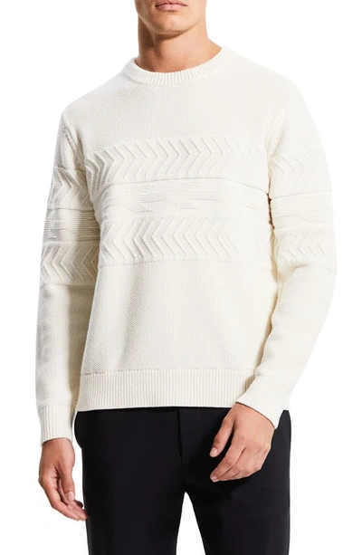 Shop Theory Jimmy Wool & Cashmere Sweater In Ivory