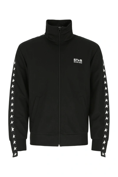Golden Goose Deluxe Brand Black Polyester Denis Sweatshirt In Black