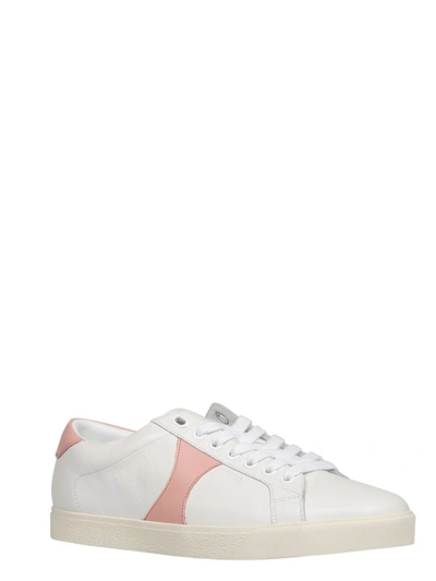 Shop Celine Céline Women's White Leather Sneakers
