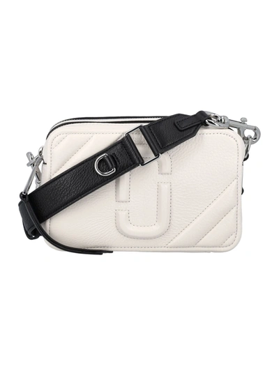 Shop Marc Jacobs The Moto Shot 21 Camera Bag In White