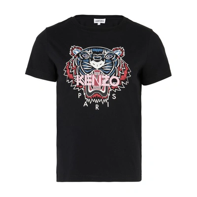 Kenzo Black Tiger T-shirt In Nero | ModeSens