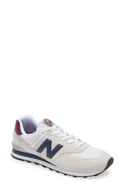 Shop New Balance 574 Classic Sneaker In White
