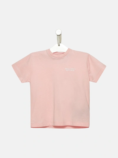 Shop Marcelo Burlon County Of Milan Pink Cotton T-shirt