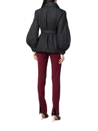 Shop Lanvin Women's Black Polyester Outerwear Jacket