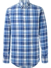 Dsquared2 Button-down Collar Shirt In Blue