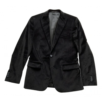 Pre-owned Cc Collection Corneliani Vest In Black