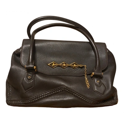 Pre-owned Ballantyne Leather Handbag In Brown