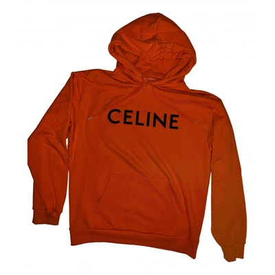 Pre-owned Sweatshirt In Orange