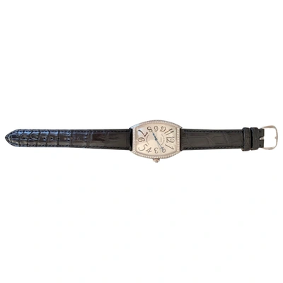 Pre-owned Franck Muller White Gold Watch