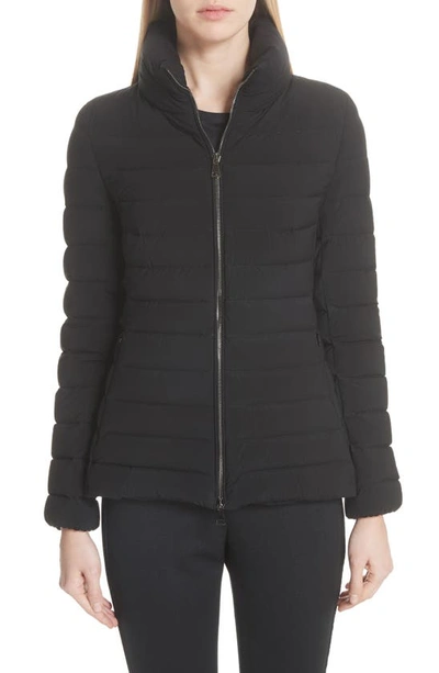 Shop Moncler Guillemot Quilted Down Jacket In Black