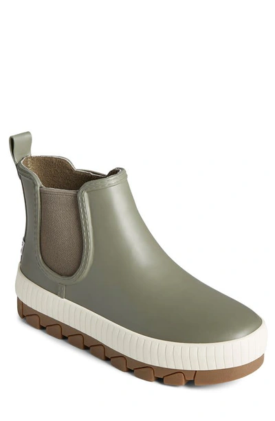 Shop Sperry Torrent Waterproof Chelsea Boot In Olive