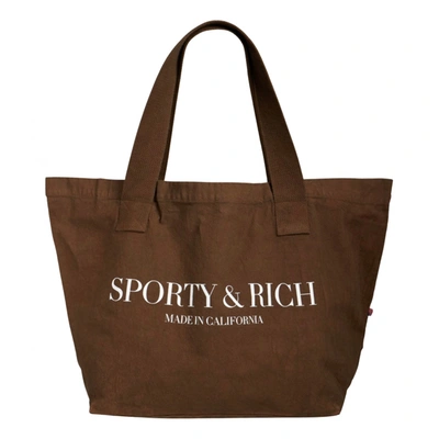 Pre-owned Sporty And Rich Handbag In Brown