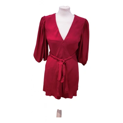 Pre-owned Keepsake The Label Mini Dress In Red