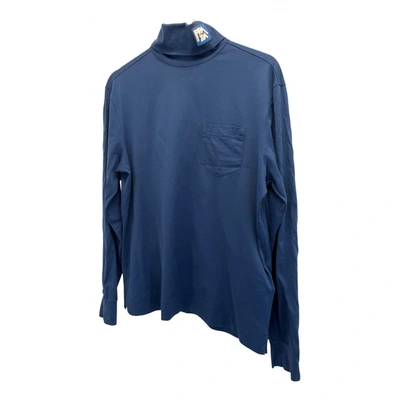 Pre-owned Prada Knitwear & Sweatshirt In Blue