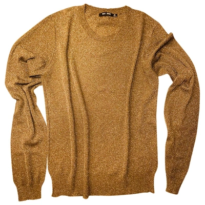 Pre-owned Blk Dnm Knitwear In Gold