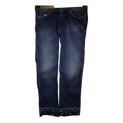 Pre-owned Seafarer Straight Pants In Blue